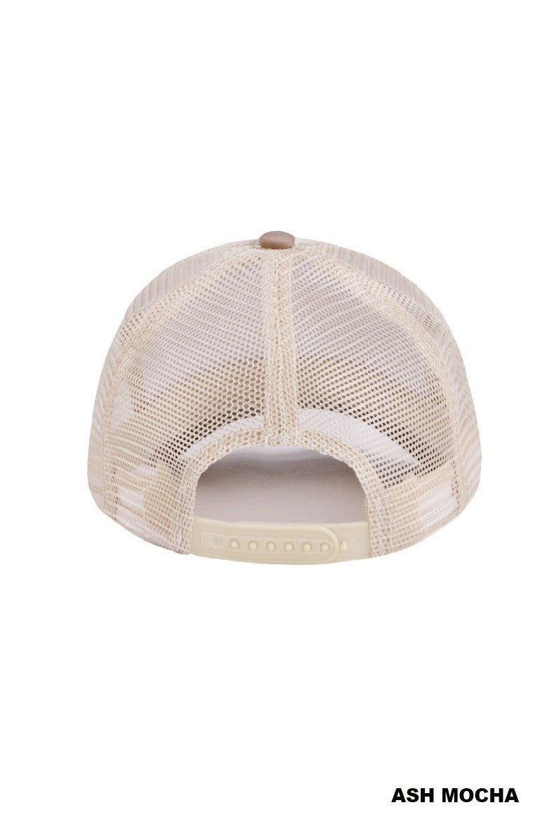 Expensive & Difficult Two Tone Mesh Snapback Hat