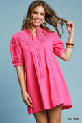 Hot Pink Mini Dress